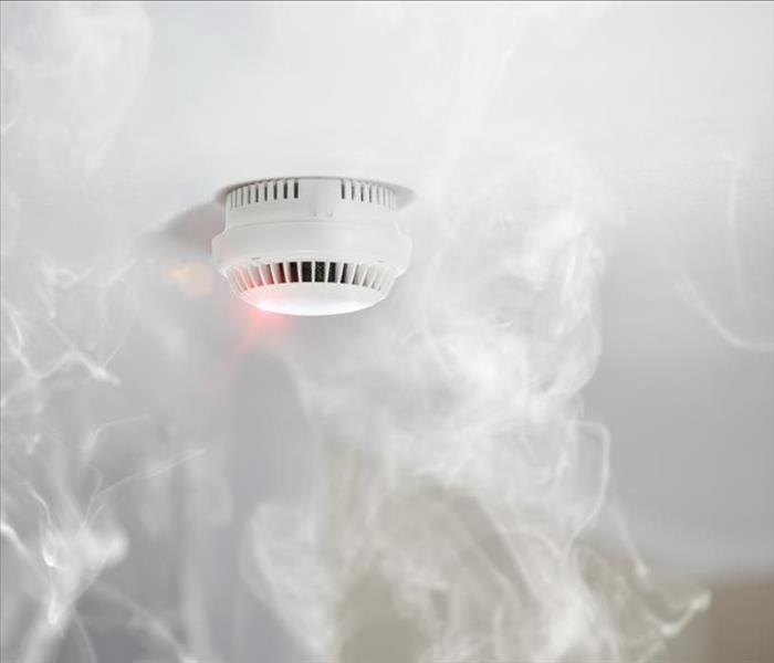 Image of a smoke detector 